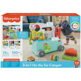 Fisher-Price Laugh & Learn 3-In-1 On-The-Go Camper