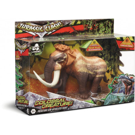 LANARD - JURASSIC CLASH - TRICERATOPS/MAMMOTH
