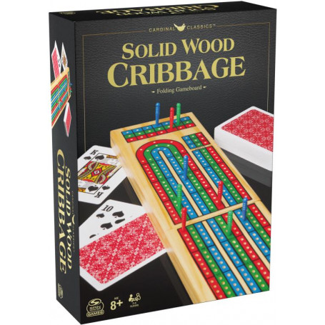 CRIBBAGE 2 GOLD FOIL BOX