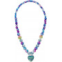 Pink Poppy Mermaid Dreaming Necklace&Bracelet Set