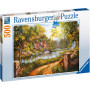 Rburg - Cottage by the River Puzzle 500Pc