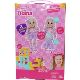 Love Diana 13 inch  Doll Mashup Mermaid/Ballerina Refresh