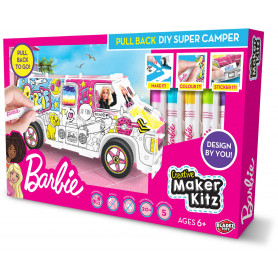 BARBIE PULL BACK DIY SUPER CAMPER