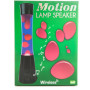 Motion Lamp Speaker Blk/pur/red