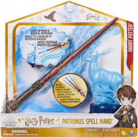 Harry Potter Patronus Feature Wand - Harry Solid