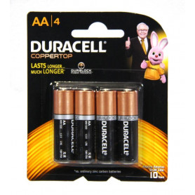 Duracell AA 4Pack Blister Batteries