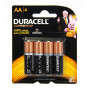 Duracell AA 4Pack Blister Batteries