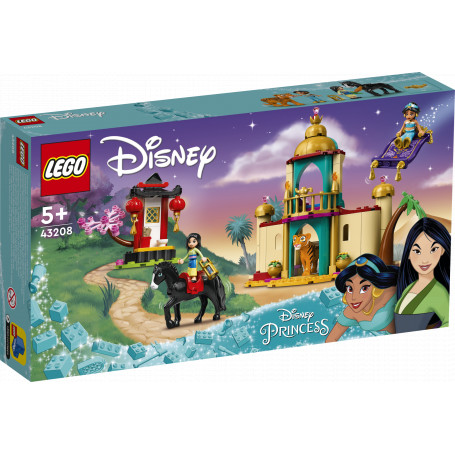 LEGO Disney Princess Jasmine and Mulan’s Adventure 43208