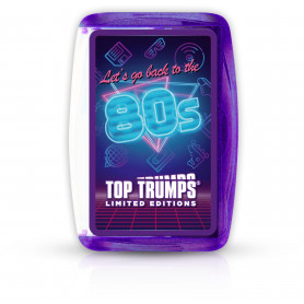Top Trumps Lets Go Back To The 80s Card Game