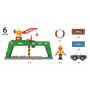 BRIO Crane - Container Crane 6 pieces