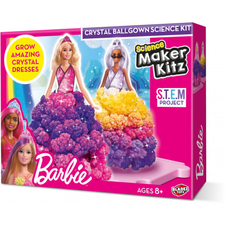 BARBIE MAKE YOUR OWN: CRYSTAL
BALL GOWN SCIENCE KIT