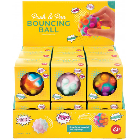 Push & Pop Ball  Asst