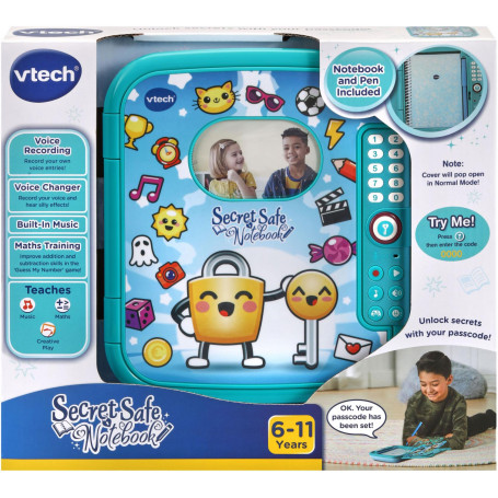 VTECH - Secret Safe Notebook Blue