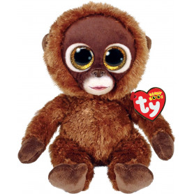 Beanie Boo Reg Chessie Monkey Brown