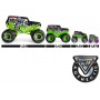 Monster Jam 1:64 4 Pack Tough Treads