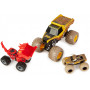 Monster Jam 1:24 & 1:64 3 Pack - Dirt Theme