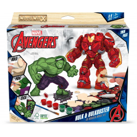 Wood WorX Marvel Deluxe - Hulk vs Hulk Buster (FSC)