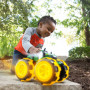 Monster Treads Lightning Wheels 4WD Tractor w/Lights & Sounds