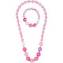 Pink Poppy Unicorn Princess Necklace & Bracelet Set