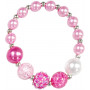 Pink Poppy Unicorn Princess Necklace & Bracelet Set