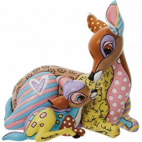 BAMBI & MOTHER LARGE FIGURINE