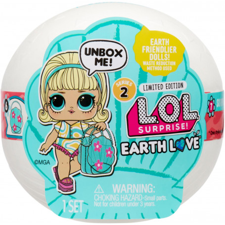 L.O.L. Surprise S23 Earth Love Series 2 Dolls Asst in PDQ