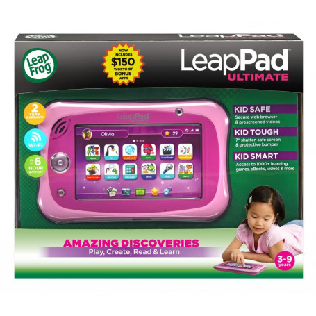 LeapPad Ultimate Purple Inc $150 Bonus Apps + Bonus Download Card