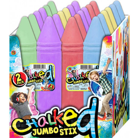 CHALKED JUMBO STIX   (D36)
