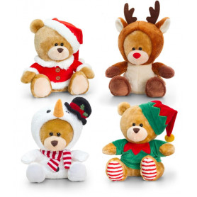 Pipp the Bear Christmas Sm (14cm) (4 Asstd)