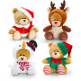 Pipp the Bear Christmas Sm (14cm) (4 Asstd)