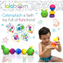 LALABOOM INTERCONNECTED CATERPILLAR BATH TOY (8 PCS)