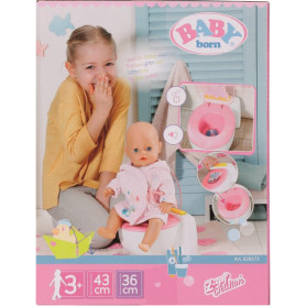 BABY born Bath Poo-Poo Toilet 43cm