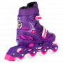 148 Adjustable Inline Skate PURPLE GLITTER  | SML j11-1