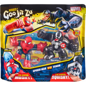 HEROES OF GOO JIT ZU LICENSED S2 VS PACK - SPIDEY VS VENOM