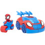 Feature 2 in 1 Spidey Stealth Strike Vehicle