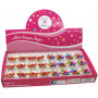 Pink Poppy Dazzling Daisy Gem Rings