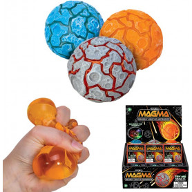 MAGMA BALL - LIGHT UP SQUISHY METEORITE