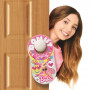 BARBIE CROSS-STITCH DOOR HANGER