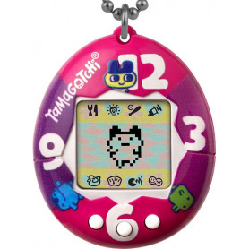 TAMAGOTCHI PURPLE - PINK CLOCK
