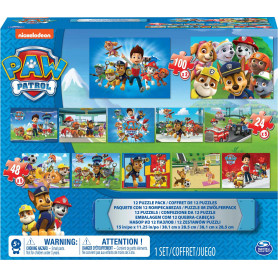 Paw Patrol 12 pk Puzzle