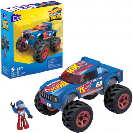 Mega Construx Hot Wheels Race Ace Monster Truck