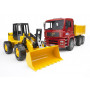 BRUDER 1:16 MAN TGA Construction Truck w/Articulated