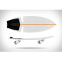 Razor Ripsurf Pro White With Black Traction Pad