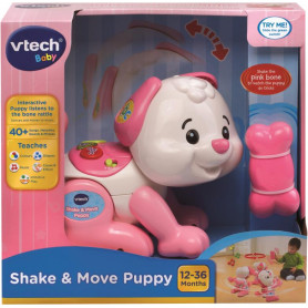 VTECH Shake & Move Puppy Pink