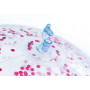 TRANSPARENT GLITTER BEACH BALLS, Age 3+