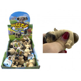 Squeeze Poo Bulldog Key Clip