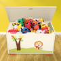 DESIGNED WOODEN TOY BOX