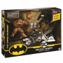 Batman Batcycle/ATV (Sep) with Two 4" Figures