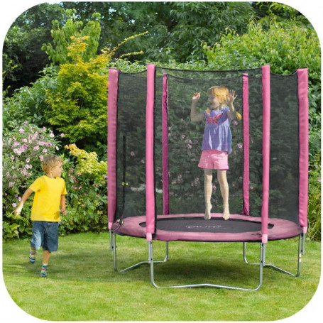 Plum 4.5Ft Junior Trampoline Pink