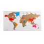 Scratch Map World Magnetic